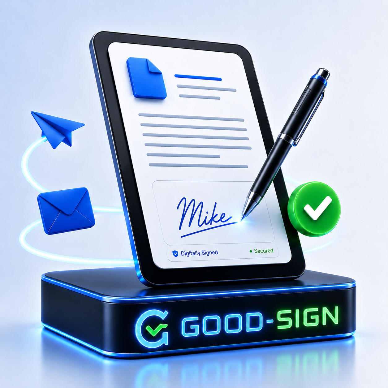 GOOD-SIGN — חתימה דיגיטלית פשוטה ומהירה